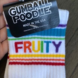 FRUITY gym sock